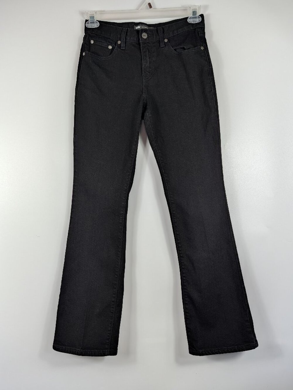 Levi's 515 Bootcut Black Denim Jeans 4M EUC